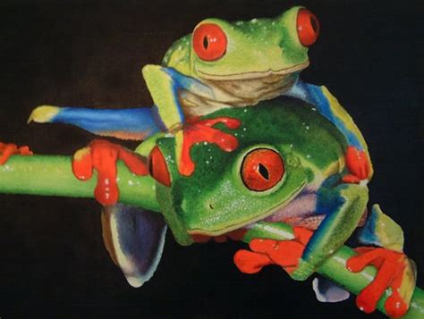 Tree Frog Painting