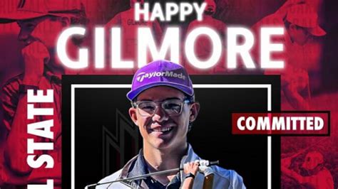 Happy Gilmore commits to play golf for D1 school