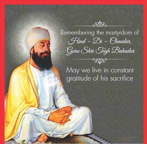 Sikhs India - Online Sikh News Channel: Sri Guru Tegh Bahadur Ji: Remembering The Martyrdom of ...