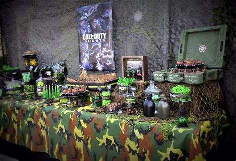 Call of Duty Military Birthday Party Ideas | Photo 3 of 11 | Catch My Party