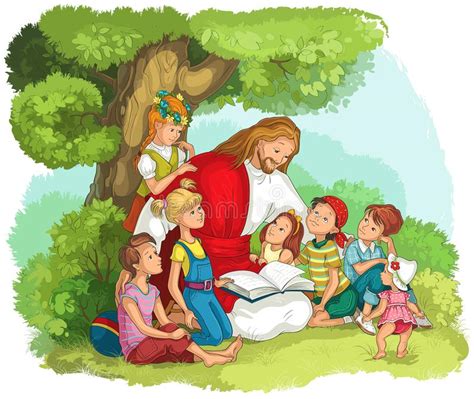 JESUS AND CHILDREN Blank Template - Imgflip