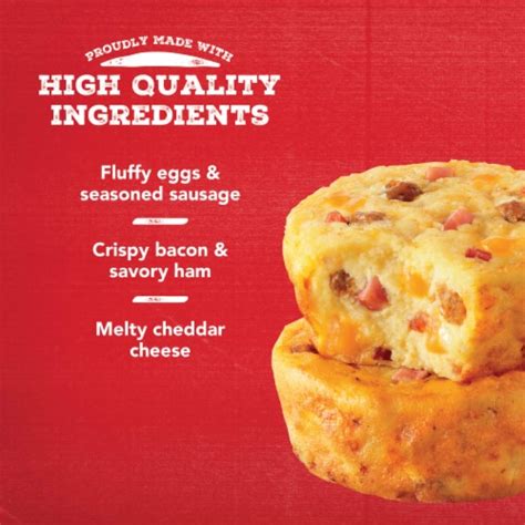 Jimmy Dean® Meat Lovers Frozen Breakfast Egg Bites, 4 OZ - Ralphs