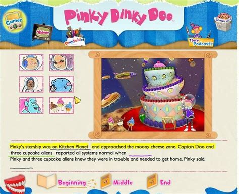 Technology Rocks @ BCS: Create a Story with Pinky Dinky Doo!