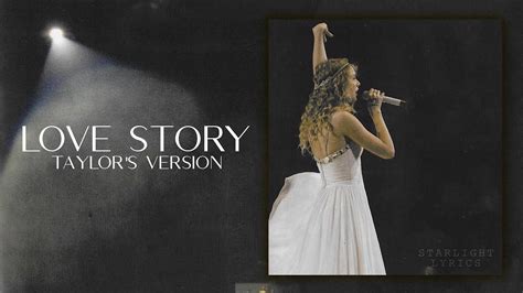 Taylor Swift - Love Story (Taylor's Version) - Lyric Video HD - YouTube