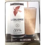 La Colombe Coffee Coffee, Latte, Mocha. Rich & Creamy: Calories ...