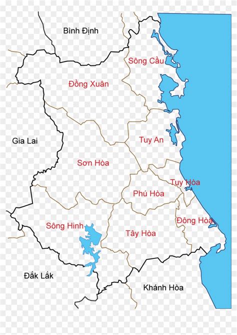 Map Of Phu Yen - Bản Đồ Phú Yên, HD Png Download - 840x1107(#4744973) - PngFind