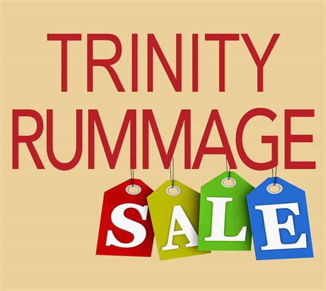 Annual rummage sale set for April 26 and 27 – Trinity Episcopal Church