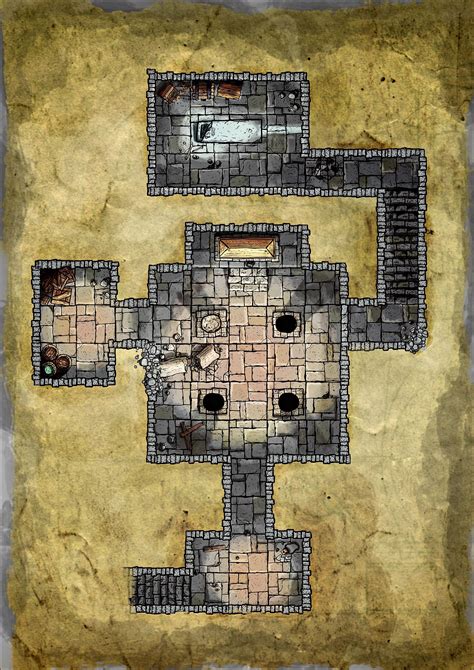 Pin by Karim Ishbulatov on Карта | Dungeon maps, Fantasy map, Dungeon