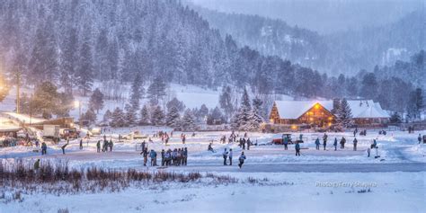 Ice Skating at Evergreen Lake | The Evergreen Experience