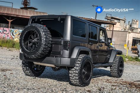 2017 Jeep Wrangler JK | 35x12.5x20 Nitto Mud Grapplers Tires | 20x12 ...