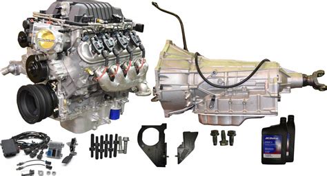 CPSLSA6L90E - GM S/C LSA 556HP Engine with 6L90E 6-Speed Auto Transmission Combo Package. PACE ...