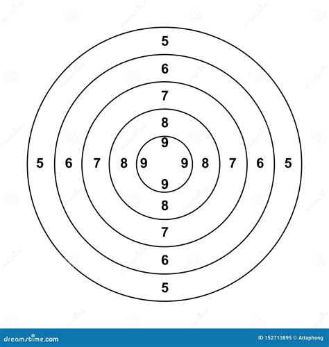 Blank Gun Target Paper Shooting Target Blank Target Background Target ...