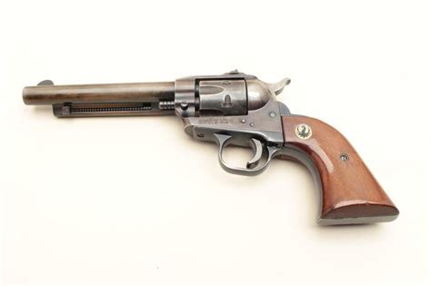 Ruger Single Six Model single action revolver, flat loading gate,