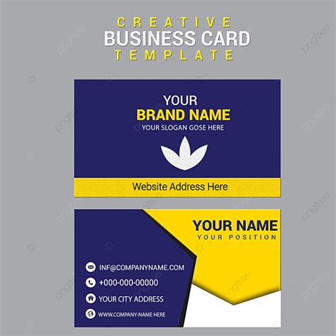 Modern Minimalist Business Card Template Template Download on Pngtree