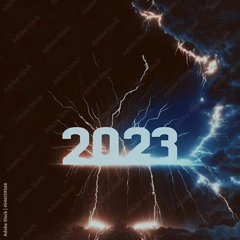 2023 Wordart | New Year Concept | Created Using Midjourney and ...