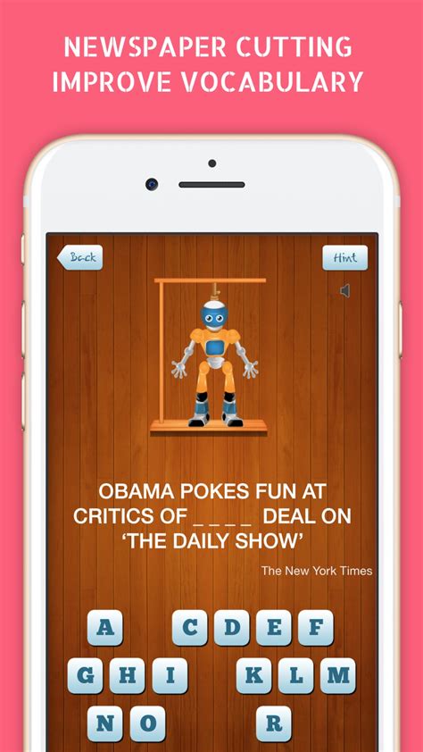 Hangman Multiplayer Newspaper for iPhone - Download