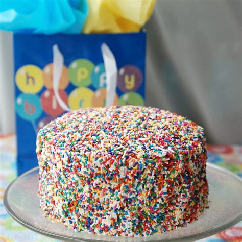 Sprinkle Birthday Cake - The Love Nerds