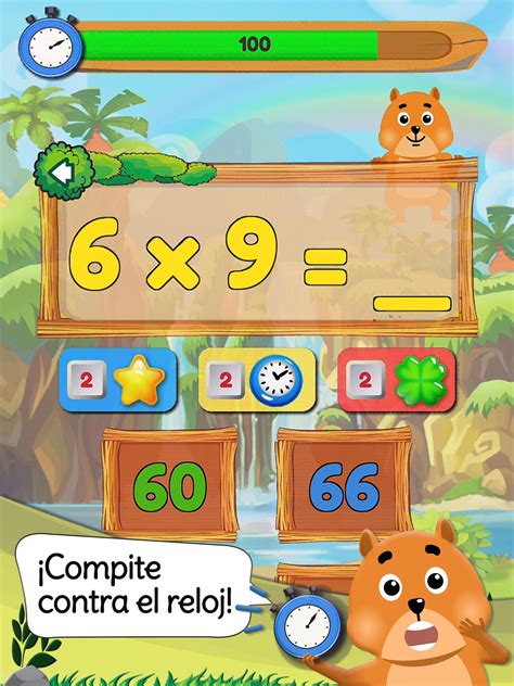 Juegos de tablas de multiplicar gratis para niños for Android - APK ...