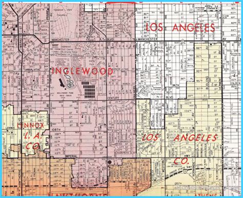 Where is Inglewood? | Inglewood Map | Map of Inglewood - TravelsMaps.Com