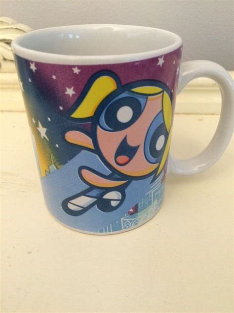 CARTOON NETWORK POWERPUFF GIRLS, WARNER BROS., CERAMIC, COFFEE CUP MUG ...