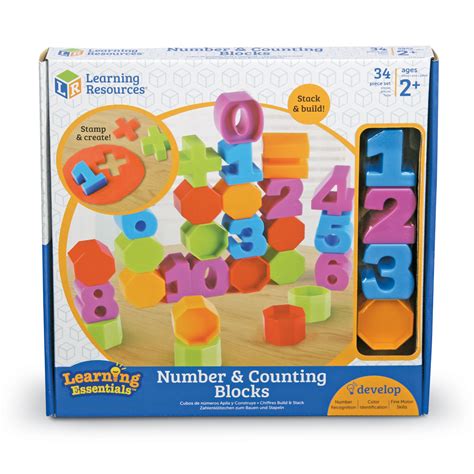 Number & Counting Building Blocks - by Learning Resources LER7719 ...