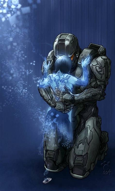 Cortana And Master Chief Fan Art