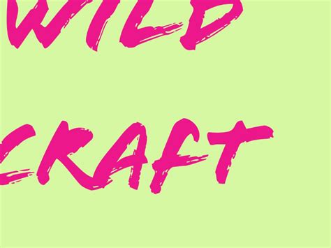 Wild craft logo by GOHIL KHUSHBU on Dribbble