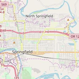 Springfield Oregon Zip Code Map - World Map