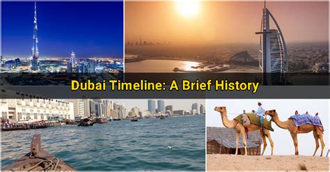 Dubai Timeline: A Brief History | Dubai OFW