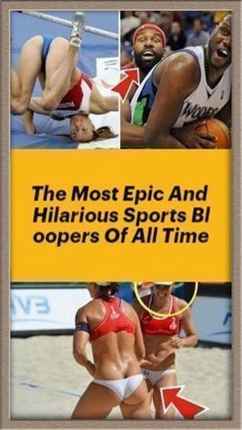 The Most Epic And Hilarious Sports Bloopers Of All Time in 2023 | Bloopers, Sports, Hilarious