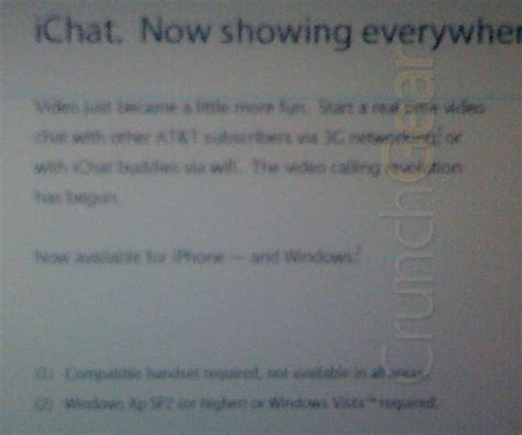 iChat, Videoconferencing for iPhone...Windows?! - 9to5Mac