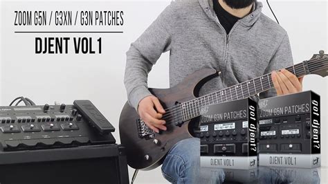 Zoom G5n / G3Xn / G3n Patches | Djent vol1 | Playthrough - YouTube