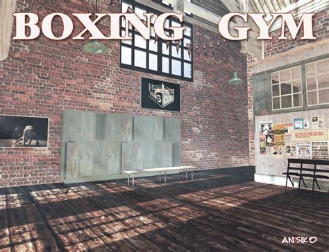 Boxing Gym | Daz 3D