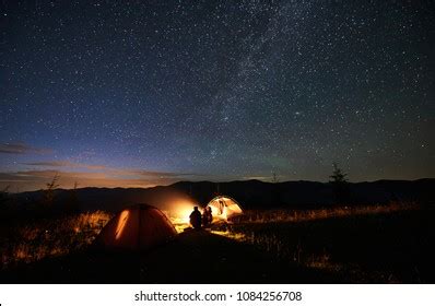 1,267 Outside Tent Silhouette Images, Stock Photos, 3D objects, & Vectors | Shutterstock