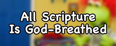 All Scripture Is God-Breathed | Sunday School Lesson for Kids | 2 Timothy 3:16-17 - DouglasTalks.com