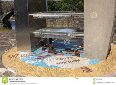 Part of Captured Africans Slave Memorial, Lancaster Editorial Stock Image - Image of ...