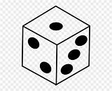 Dice For Coloring  Free Transparent PNG Clipart Images Download sketch template