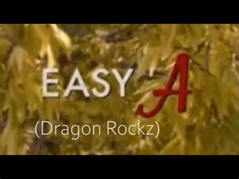 "Easy A (Dragon Rockz)" Cast Video - YouTube