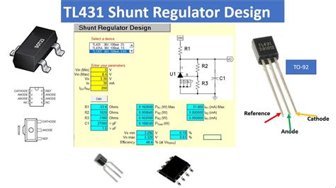 TL431 Shunt Regulator Design | 3.3V - YouTube