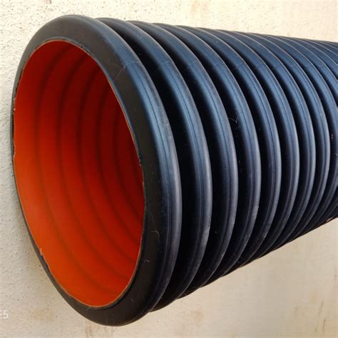 250mm ID D-Rex Double Wall Corrugated HDPE Pipe at Rs 637/meter | PE ...