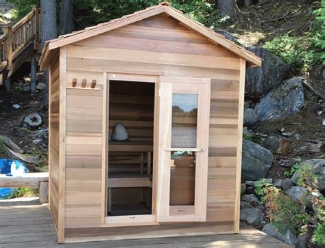 Diy Outdoor Sauna Kit Canada : Outdoor Saunas | Cabin & Barrel Sauna Kits | Canada & USA / You ...