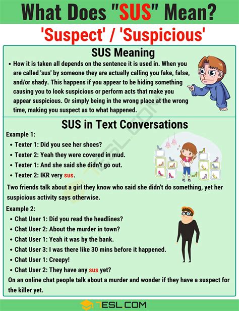 SUS Meaning: What Does SUS Mean and Stand for? • 7ESL