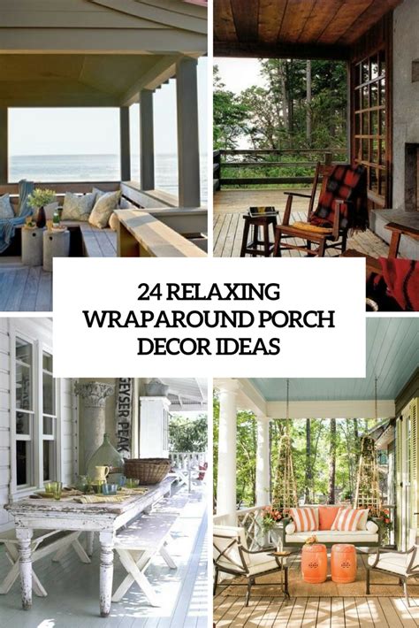 24 Relaxing Wraparound Porch Decor Ideas - Shelterness