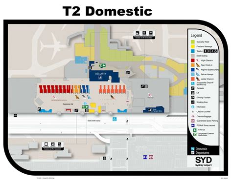 Terminal 2 Sydney International Airport SYD