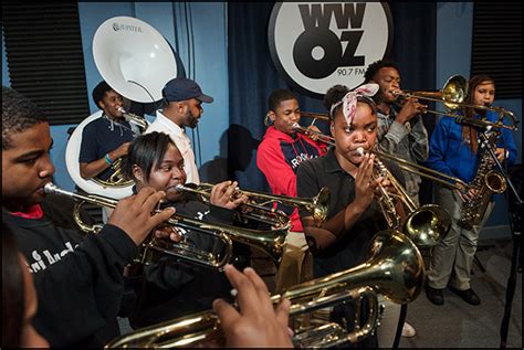 Cuttin' Class with the Marion Abramson High School Brass Band | WWOZ New Orleans 90.7 FM