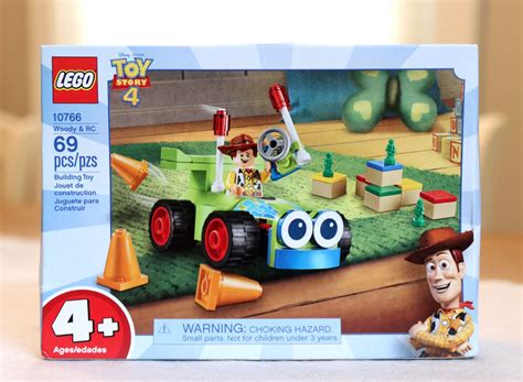 Dan the Pixar Fan: Toy Story 4: Woody & RC LEGO Review (Set 10766)