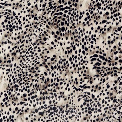 54" E422 Black And White, Cheetah Animal Print Microfiber Upholstery ...