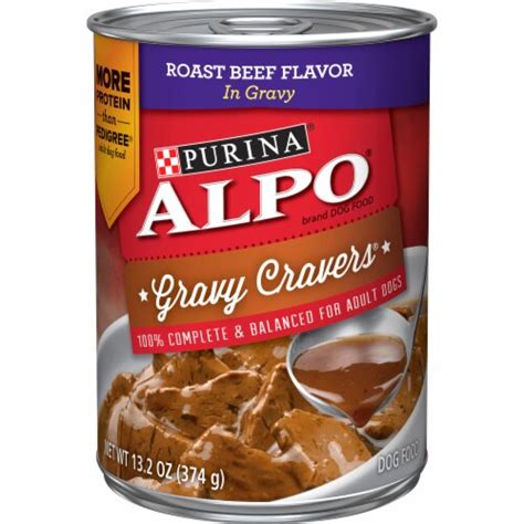 ALPO Gravy Cravers Roast Beef Flavor Wet Dog Food, 13 oz - Kroger