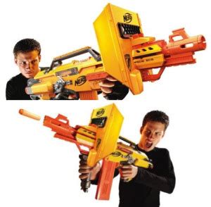 Fully Automatic Nerf Stampede ECS-50 Shoots 18 Darts Per Minute