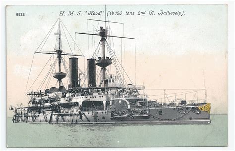 Royal Navy: Royal Sovereign class Battleship Postcards